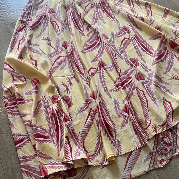 Yellow and Pink Halter Maxi Dress - Picture 3 of 8